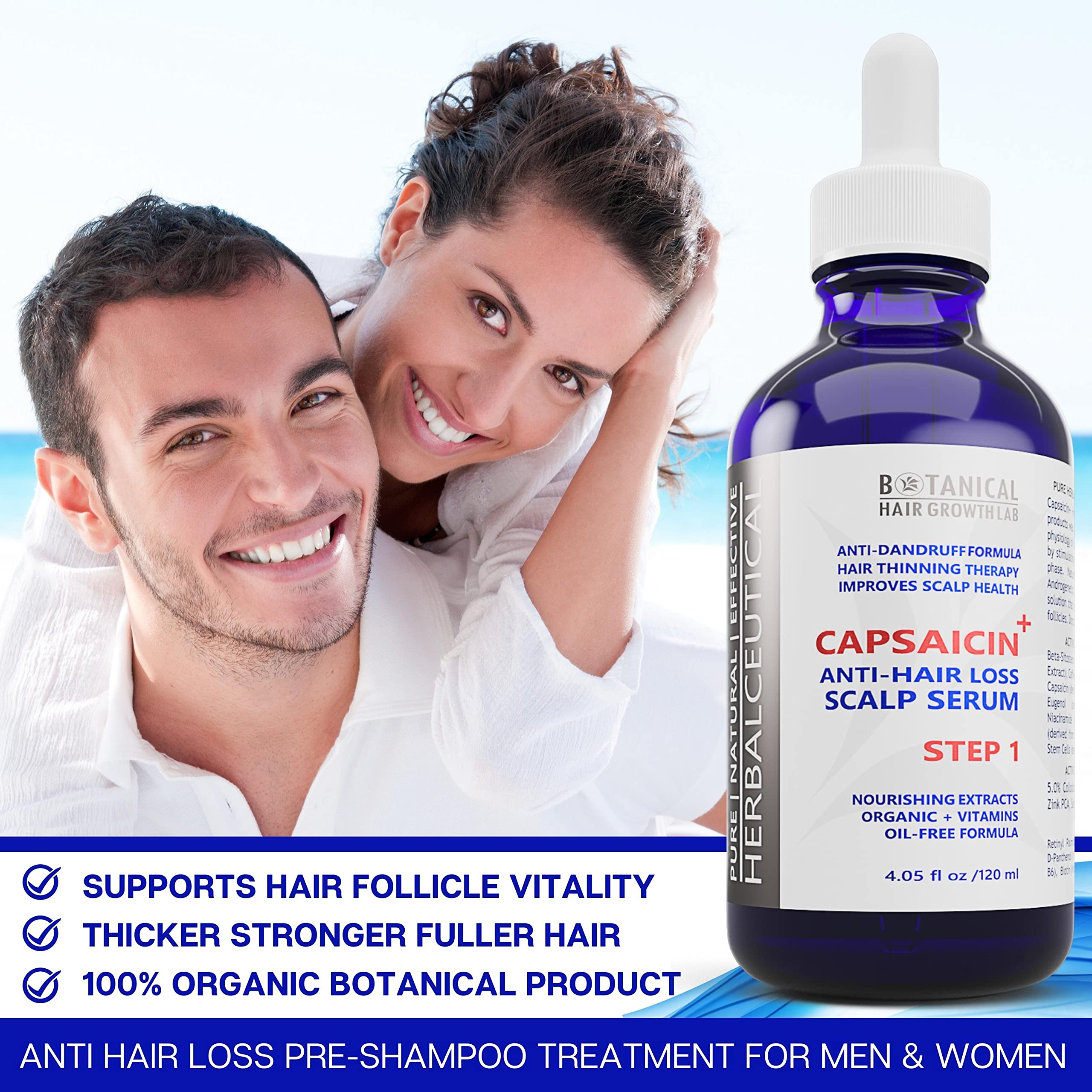 Buy BOTANICAL HAIR GROWTH LAB AntiHair Loss Serum HerbalCeutical