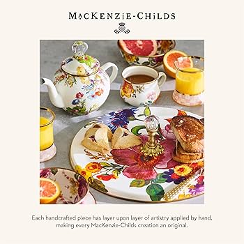 Amazon.com | MACKENZIE-CHILDS Enamel Dinner Plate