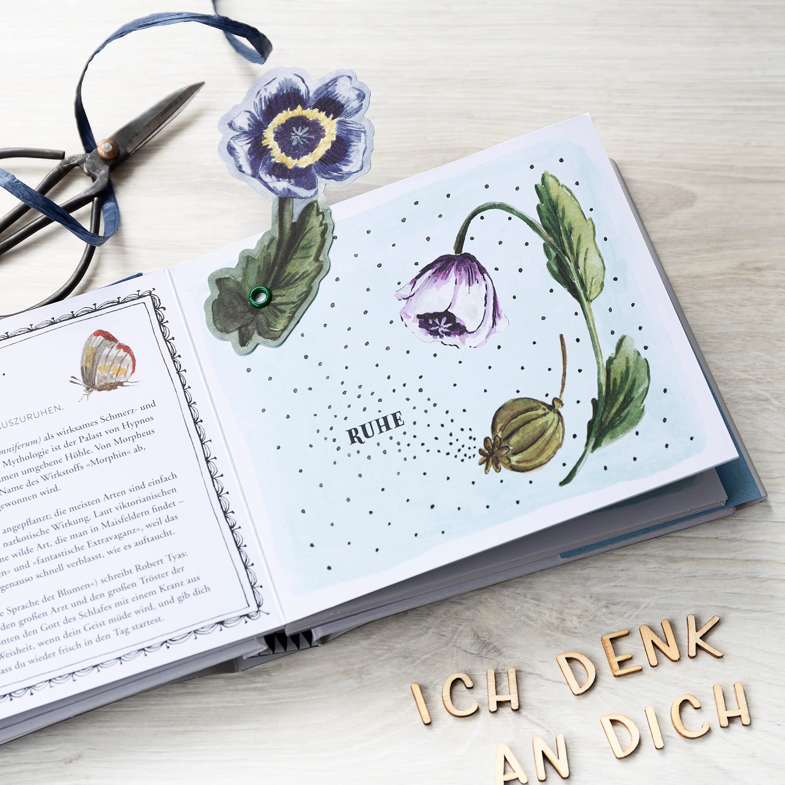 Ich denk an dich: Blumen, ihre Bedeutung und viele gute Wünsche