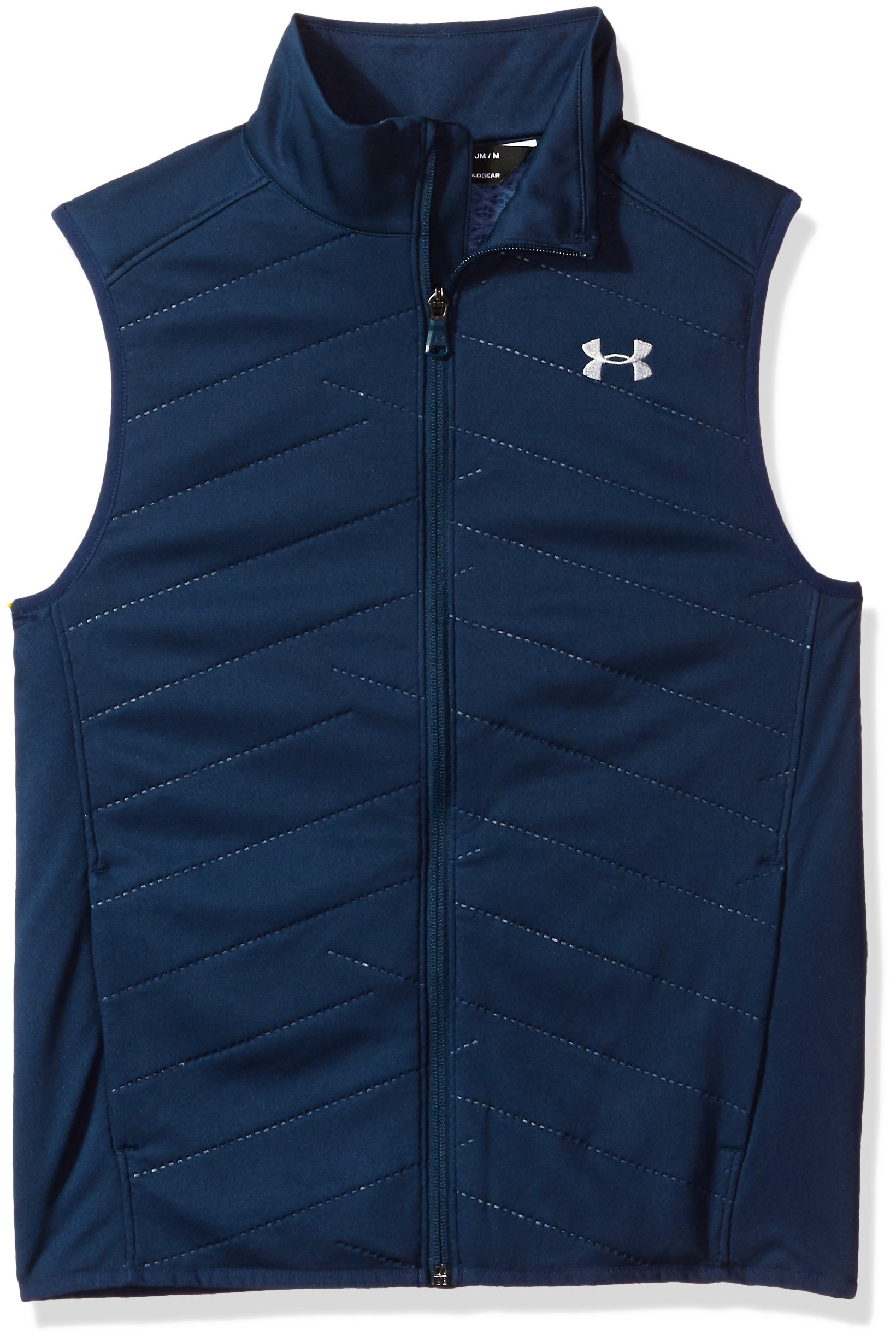 Under Armour Academy/ Academy/ Reflective Coldgear® Reactor Hybrid Vest,//Reflective, S