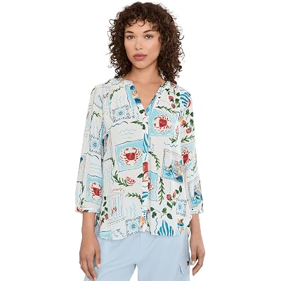 NYDJ Pinutck Blouse