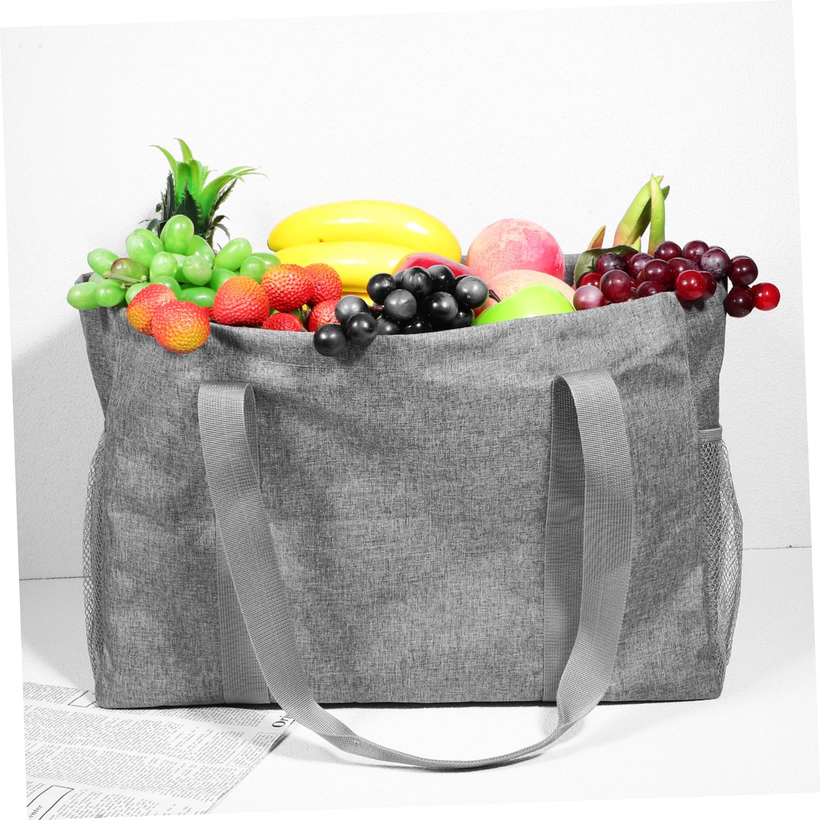 Bolsa de Compra Plegable Gran Capacidad Reutilizable para Supermercado Picnic Playa Viaje Portátil