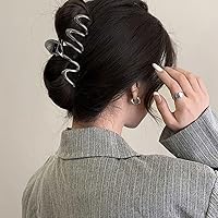 Vista 41 de Pinzas de pelo góticas de murciélago negro para mujeres y niñas, garra de pelo de murciélago gótico de aleación punk negra Y2K para decoraciones