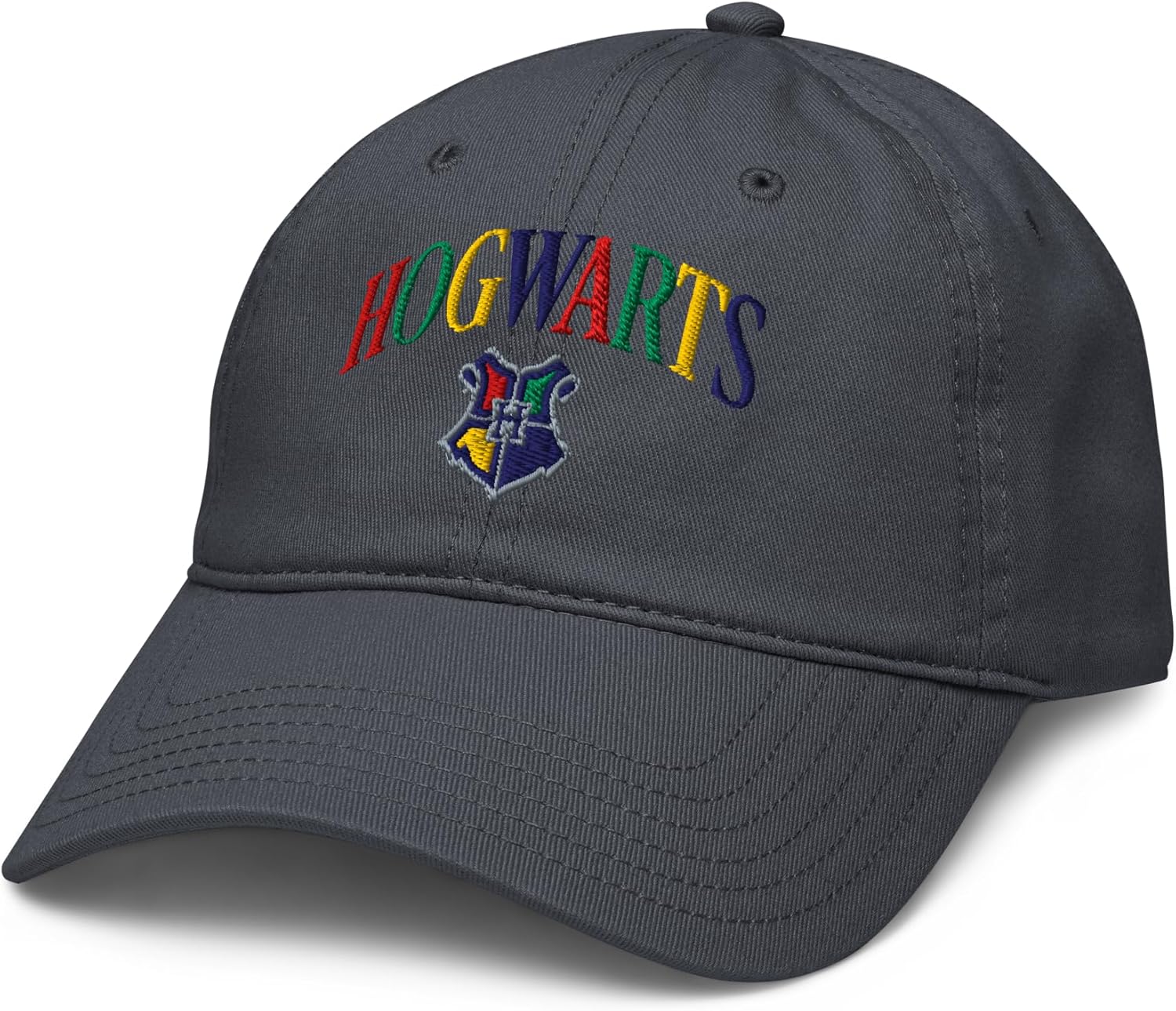 Hogwarts Colorful Crest Adjustable Baseball Hat