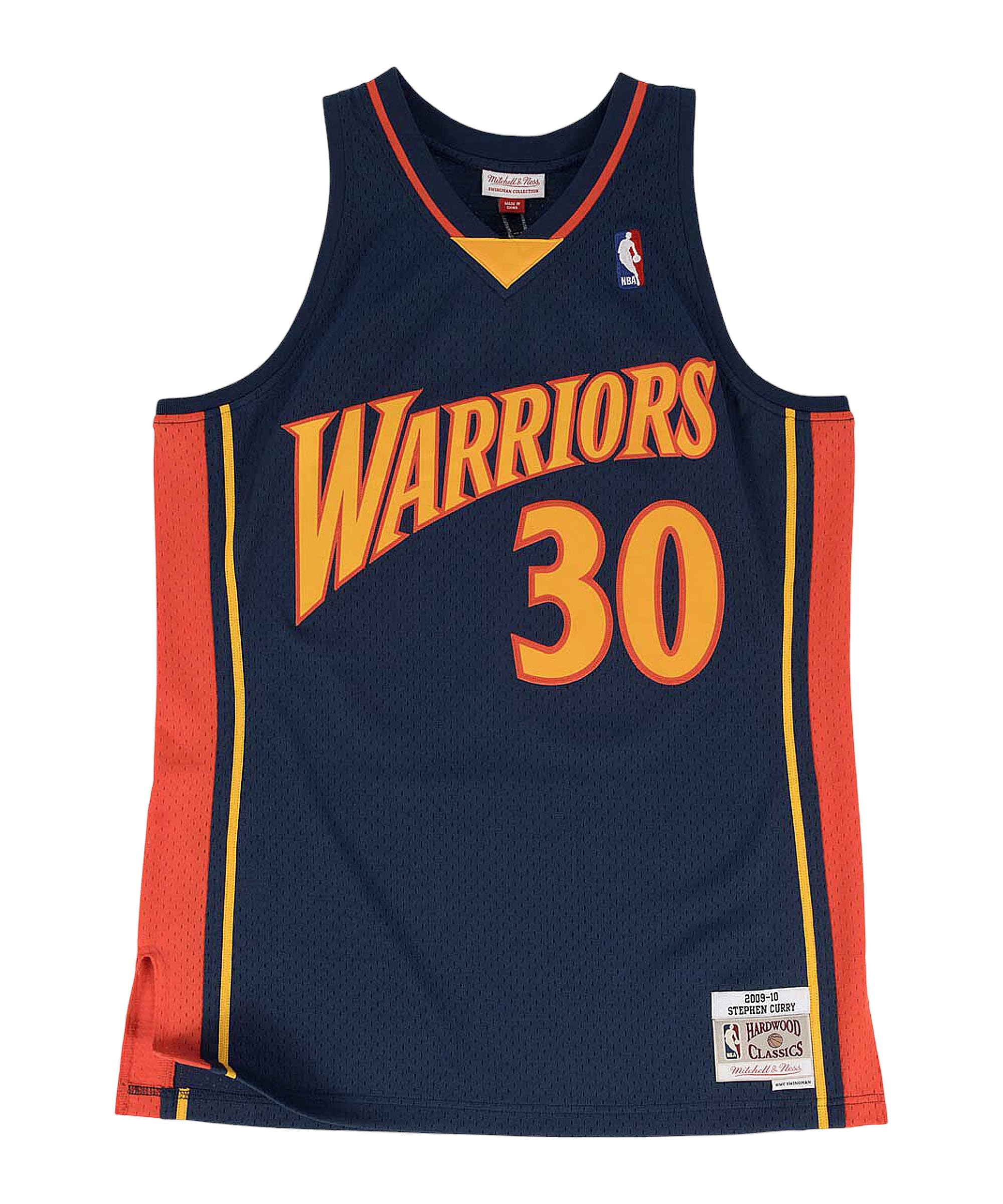 M&N NBA Swingman Maglia 2.0 GS Warriors 2009-10 - S. Curry #30 Navy S