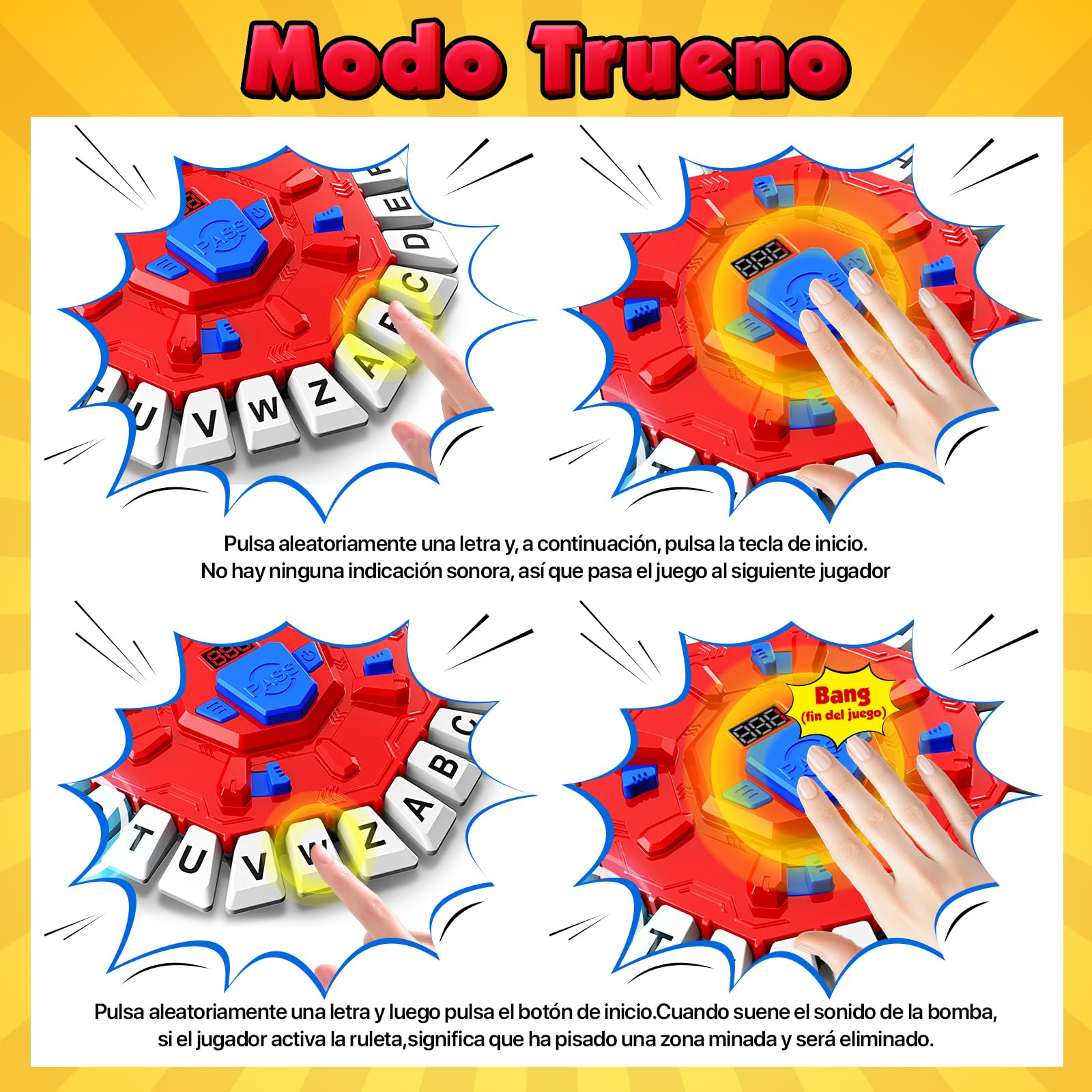 RoserRose Juego de Mesa en Español, Juego de Palabras, 2 Modos de Juego, 35 Tarjetas (140 Categorías), Portátil y Educativo, Ideal para Familias y Fiestas (A)