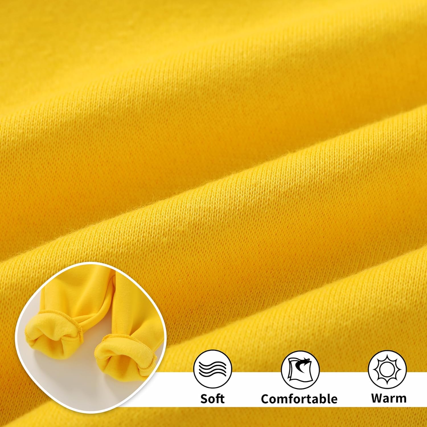 Happy Town Baby Clothes for Girls Boys Clothes Solid Color Zipper Hoodie and Pants Set Infant Fall Winter Outfits - Image 5