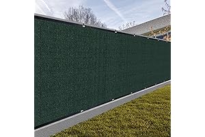 SunnyGuard 6' x 50' Dark Green Privacy Screen for Balconies
