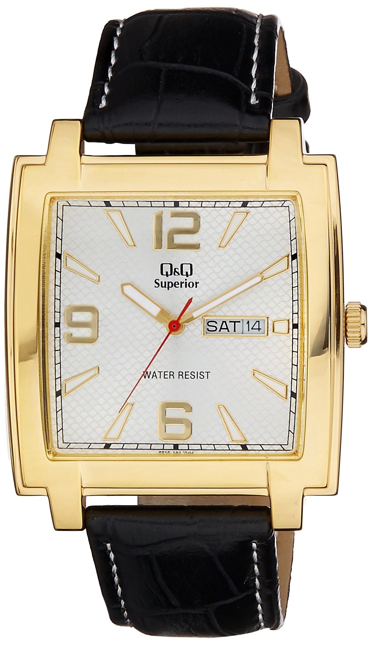 Q&Q Shogun Analog Silver Dial Mens Watch - S210-104Y (B00OXUESBK) Amazon Price History, Amazon Price Tracker