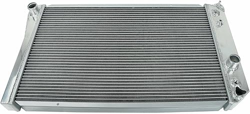 Miniatura 78 de Radiador de aluminio de 3 filas compatible con Toyota Land Cruiser 1958-1984 3.9L 4.2L FJ40 FJ45 Series L6 Entrada superior: 1.50 pulgadas. Salida