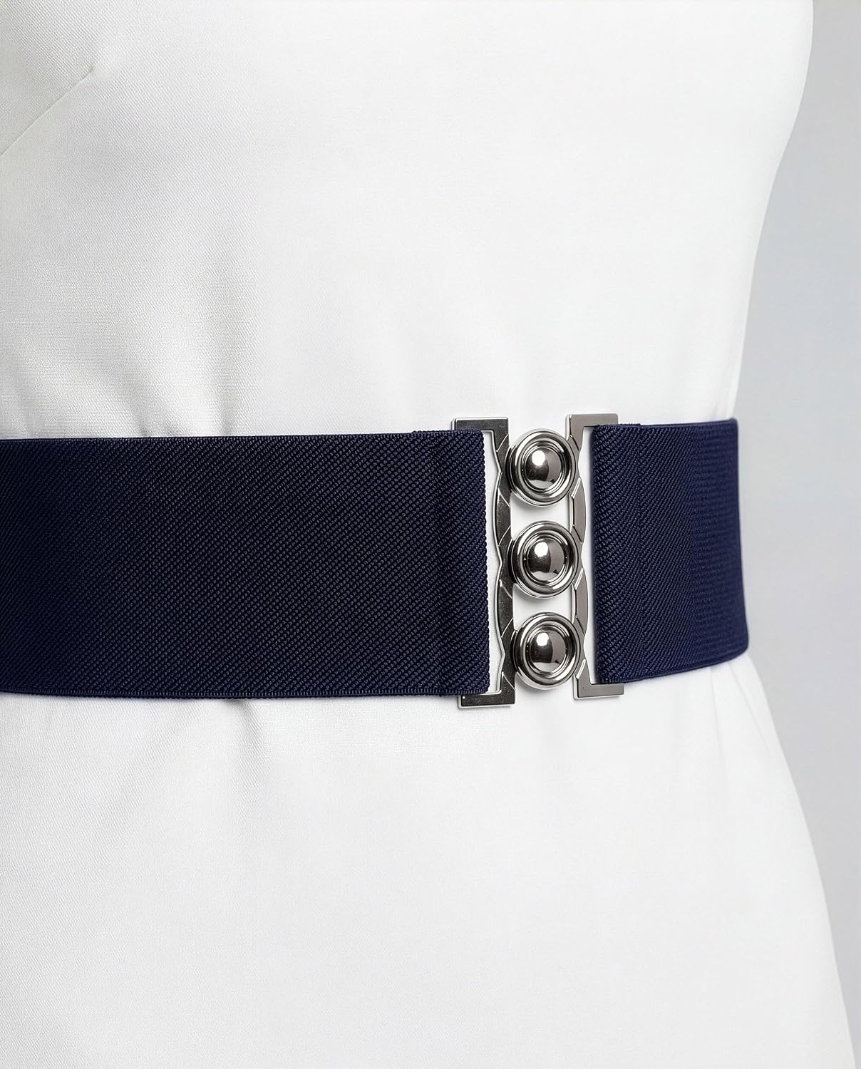 BlackButterfly Classic Triple Eye-Hook Dress Belt image 4