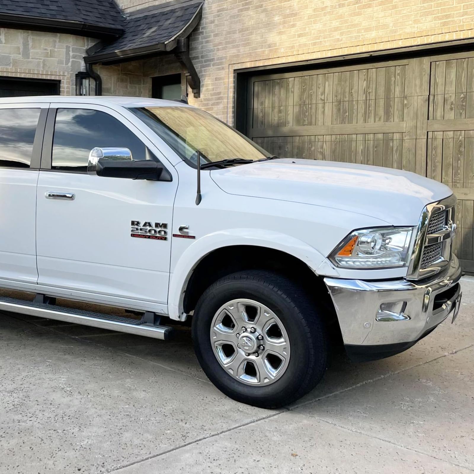 KSaAuto Antenna for 2009-2024 Dodge RMA 1500, 2010-2018 RAM 2500 3500, 6 3/4 Truck Antenna Dodge Ram Classic Warlock Radio Antenna Replacement