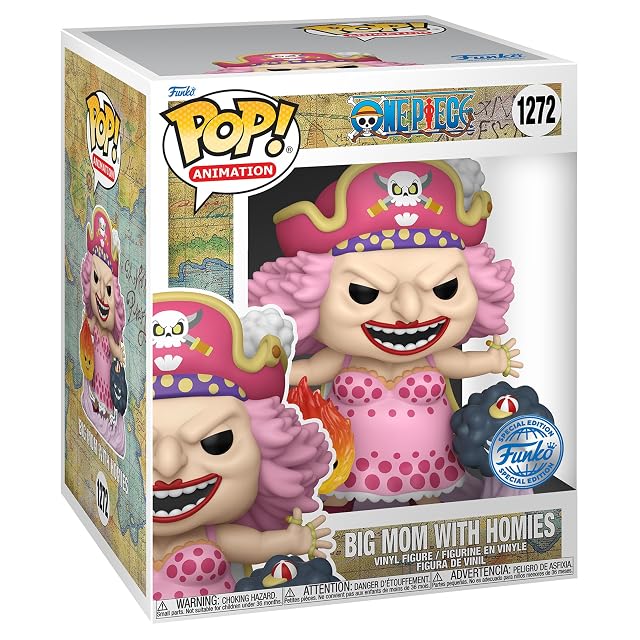 Foto 3 de 3 de Funko Pop! Super: One Piece - Big Mom w/Homies Galactic Toys Exclusive