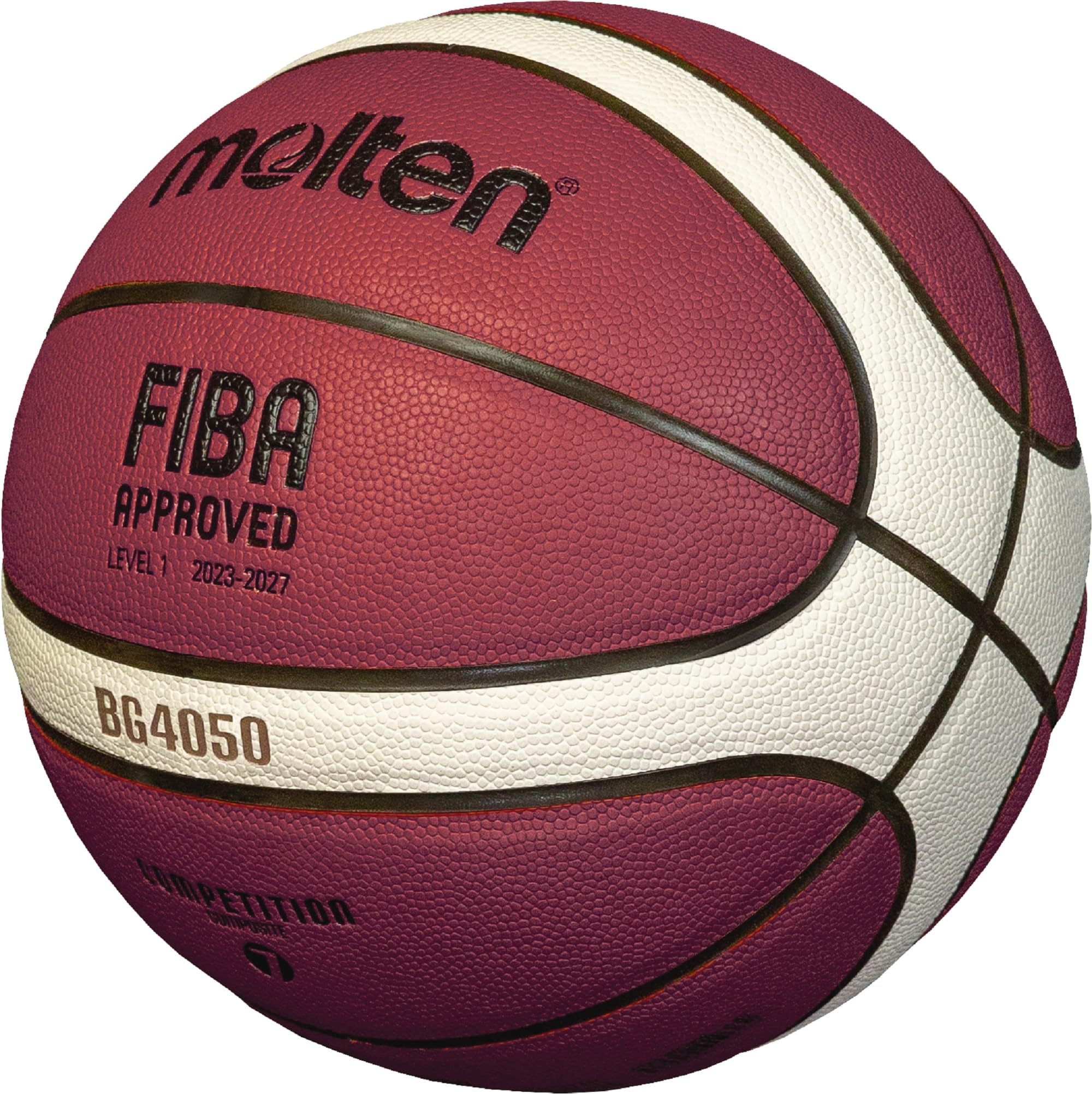 Molten BG4050 piłka do gry na zawody - FIBA piłka do koszykówki ze skóry syntetycznej rozm. 5, 6, 7