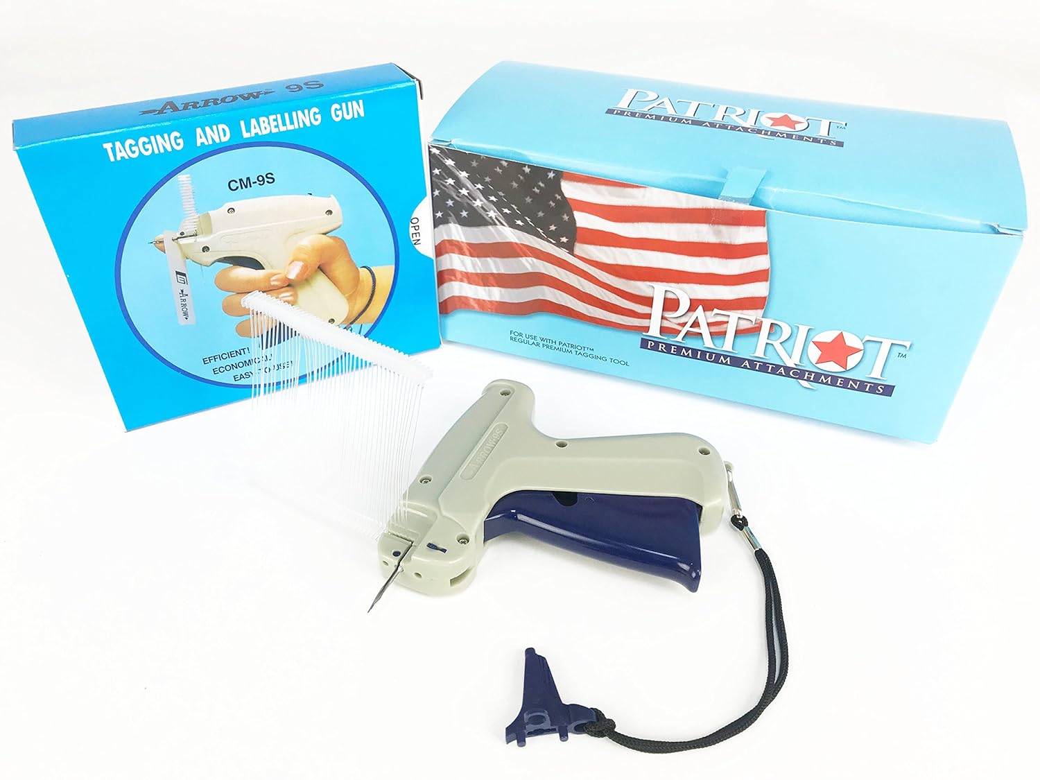 5000 Clear 3" Fasteners with standard GUN pistolstyle