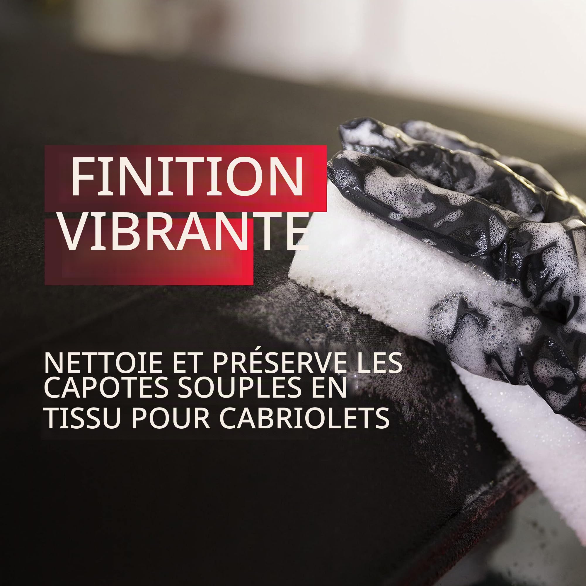 Autoglym Soft Top Clean & Protect - Kit Nettoyant & Imperméabilisant pour Capotes Auto en Tissu, Restaure Les Capotes des Voitures Cabriolets & Autres Toits Textiles (Auvents, Tentes, Barnums)