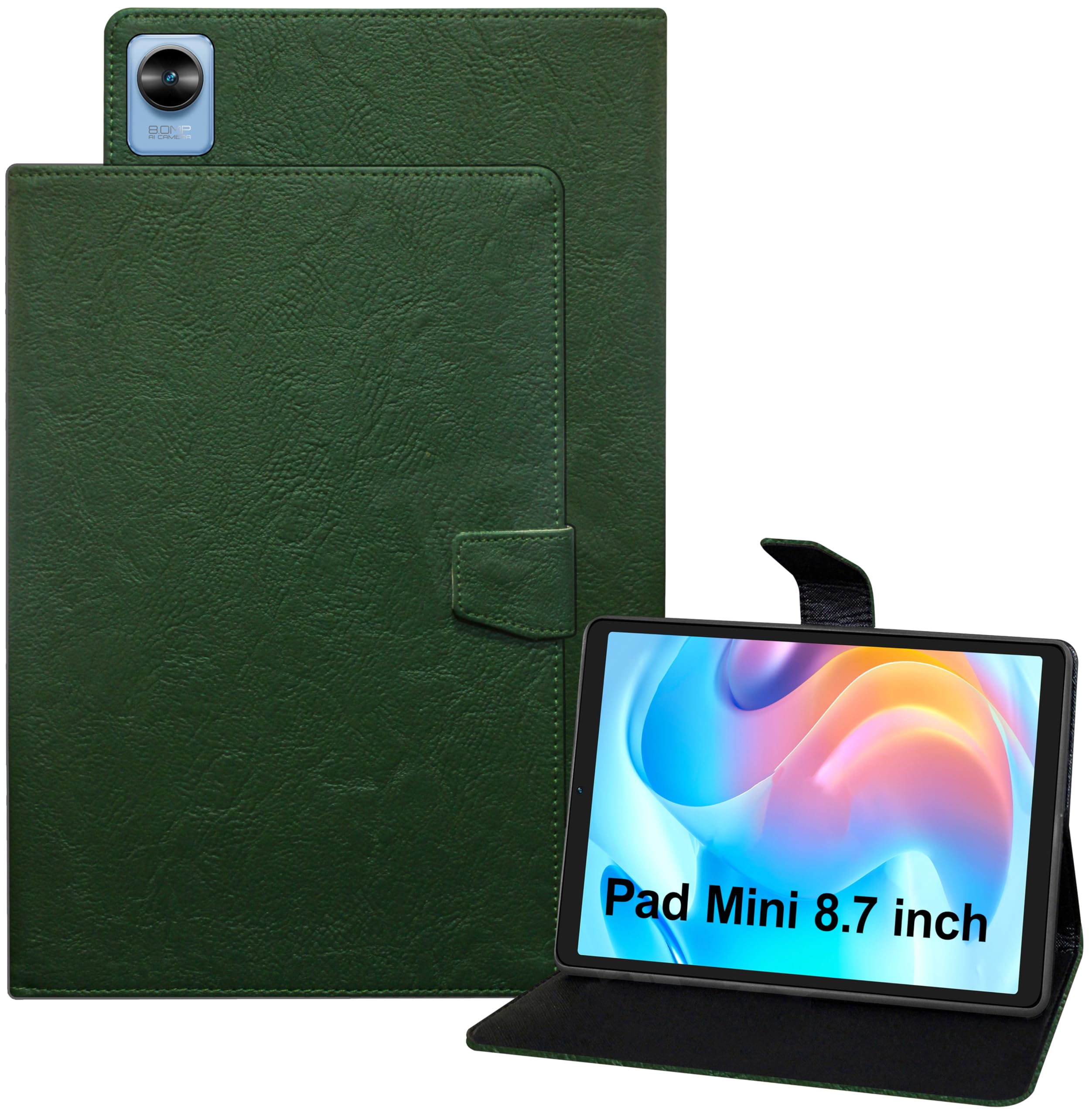 See full amazon price history chart for TGK Plain Design Leather Flip Case Cover for Realme Pad Mini 8.7 Inch Tablet (Green) TGK Plain Design Leather Flip Case Cover for Realme Pad Mini 8.7 Inch Tablet (Green) (B09ZLLK3PN) Amazon Price History, Amazon Price Tracker