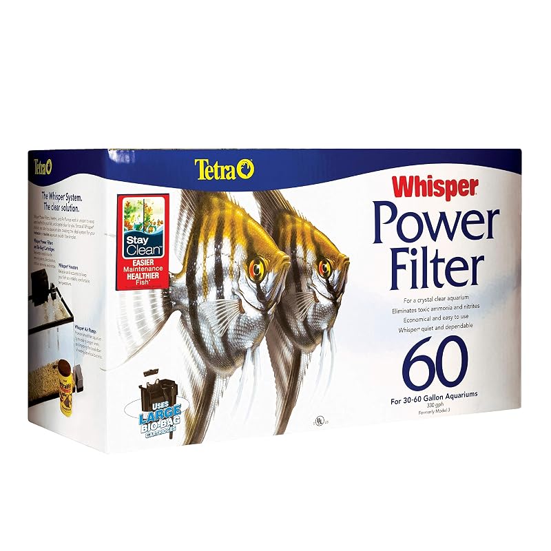 Filtro Externo para Aquário Tetra Whisper PF60 com Filtragem em 3 Estágios, até 227 L