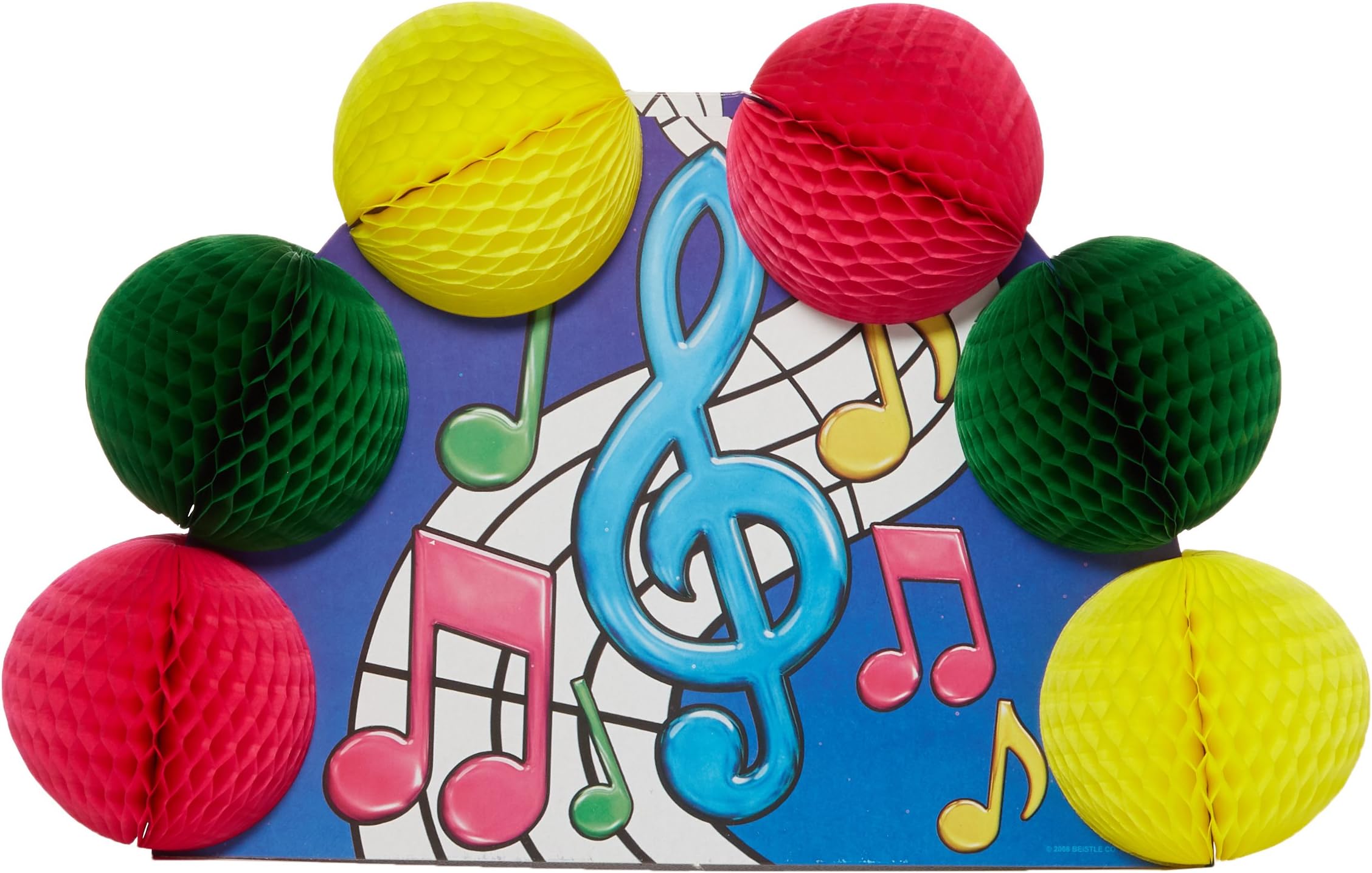 Beistle1-Pack Musical Notes Pop-Over Centerpiece, 10-Inch