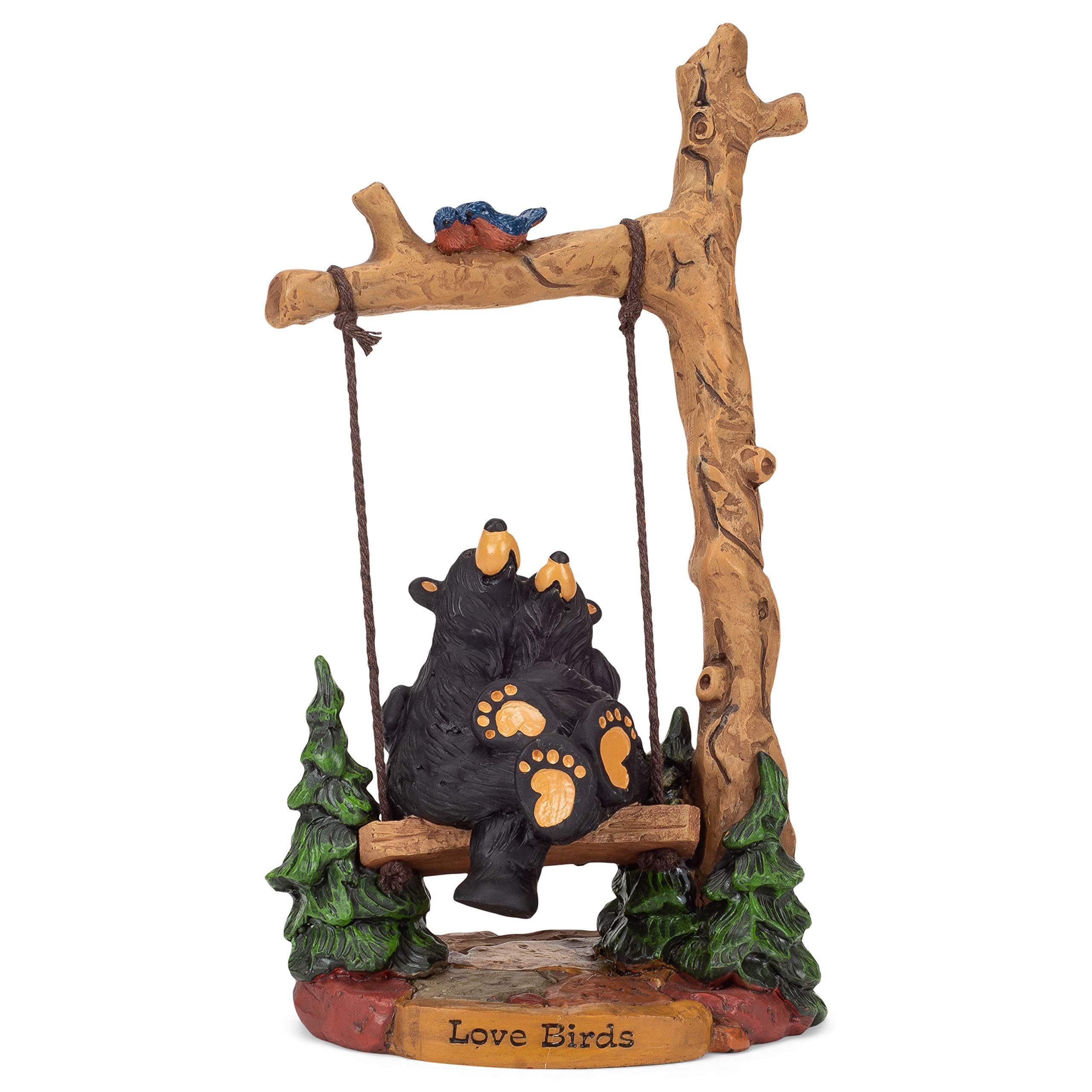 Amazon.com: DEMDACO Jovial Bears Figurine by Jeff Fleming