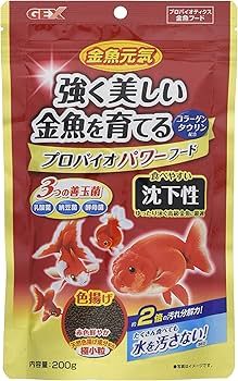 Amazon.co.jp: ジェックス GEX 金魚元気 プロバイオパワーフード 善玉