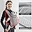 vrbabies New Upgrade Ergonomic Baby Carrier Newborn Toddler Wrap Carrier,Hands Free Baby Sitting Support Sling,Breathable,Perfect for Infants/Chest Sling for Babies Shower Gift(Dark Grey)