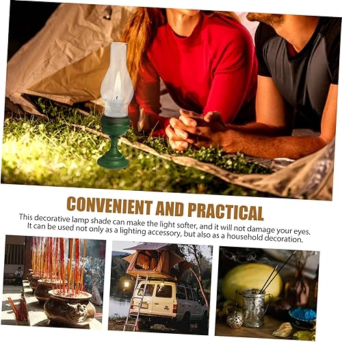 Miniatura 5 de 1 juego de linternas decorativas al aire libre mechas para fabricación de velas al aire libre pantalla de luz de vidrio llama abierta pantalla de