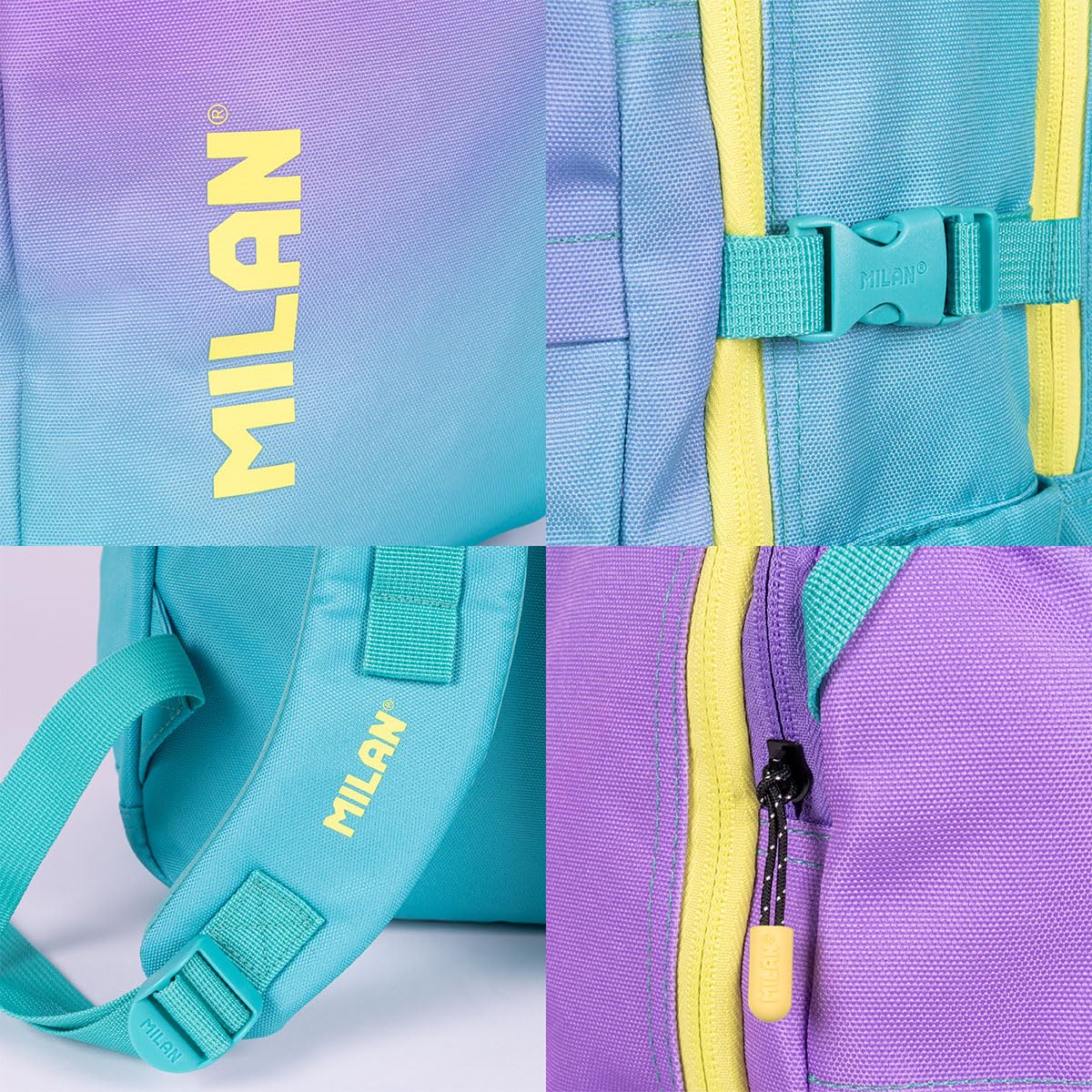 MILAN® Mochila 5 cremalleras (25L) colección Sunset