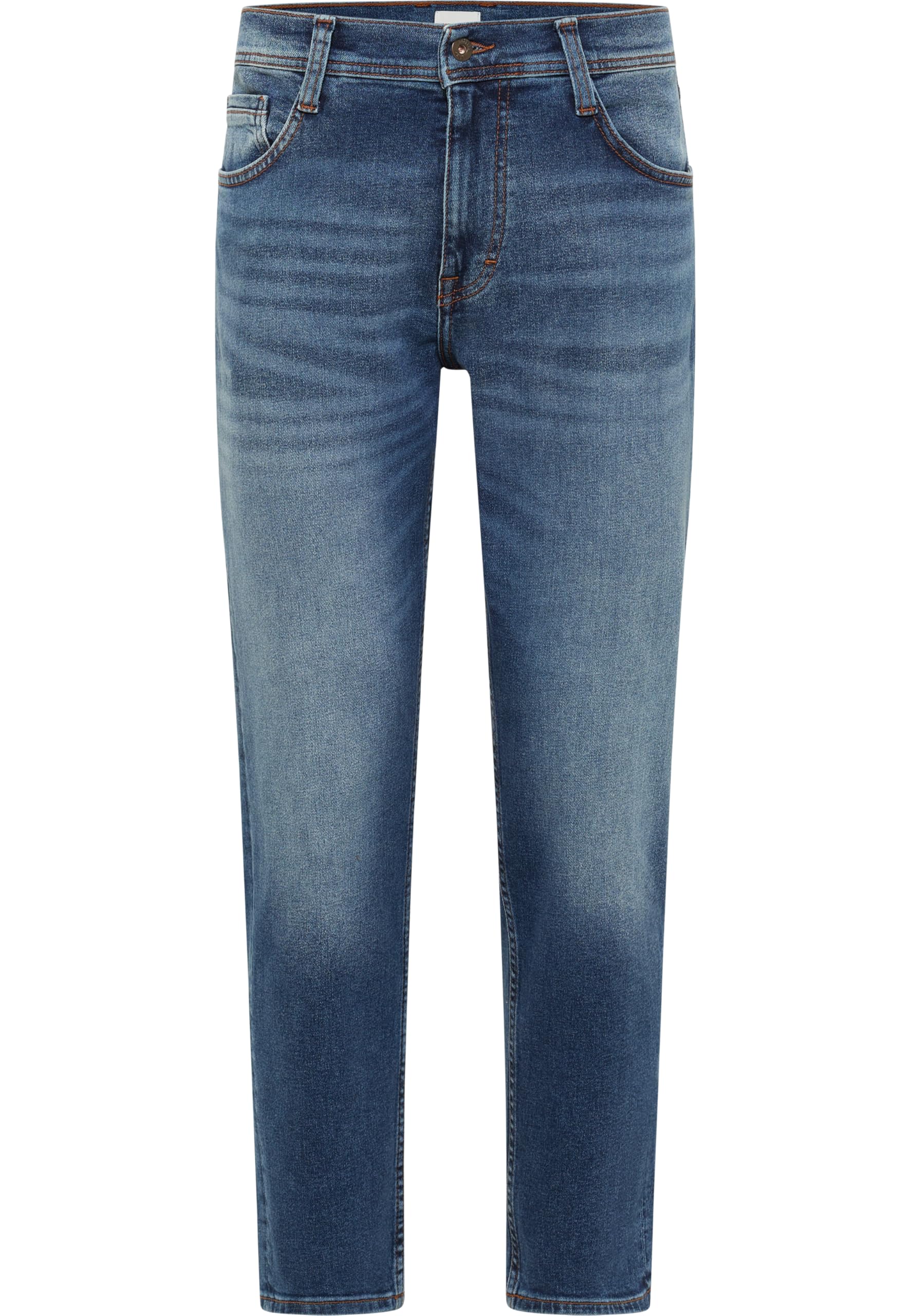 Mustang Men's Medium Blue 434 Style Denver Tapered, 31 W/32 L