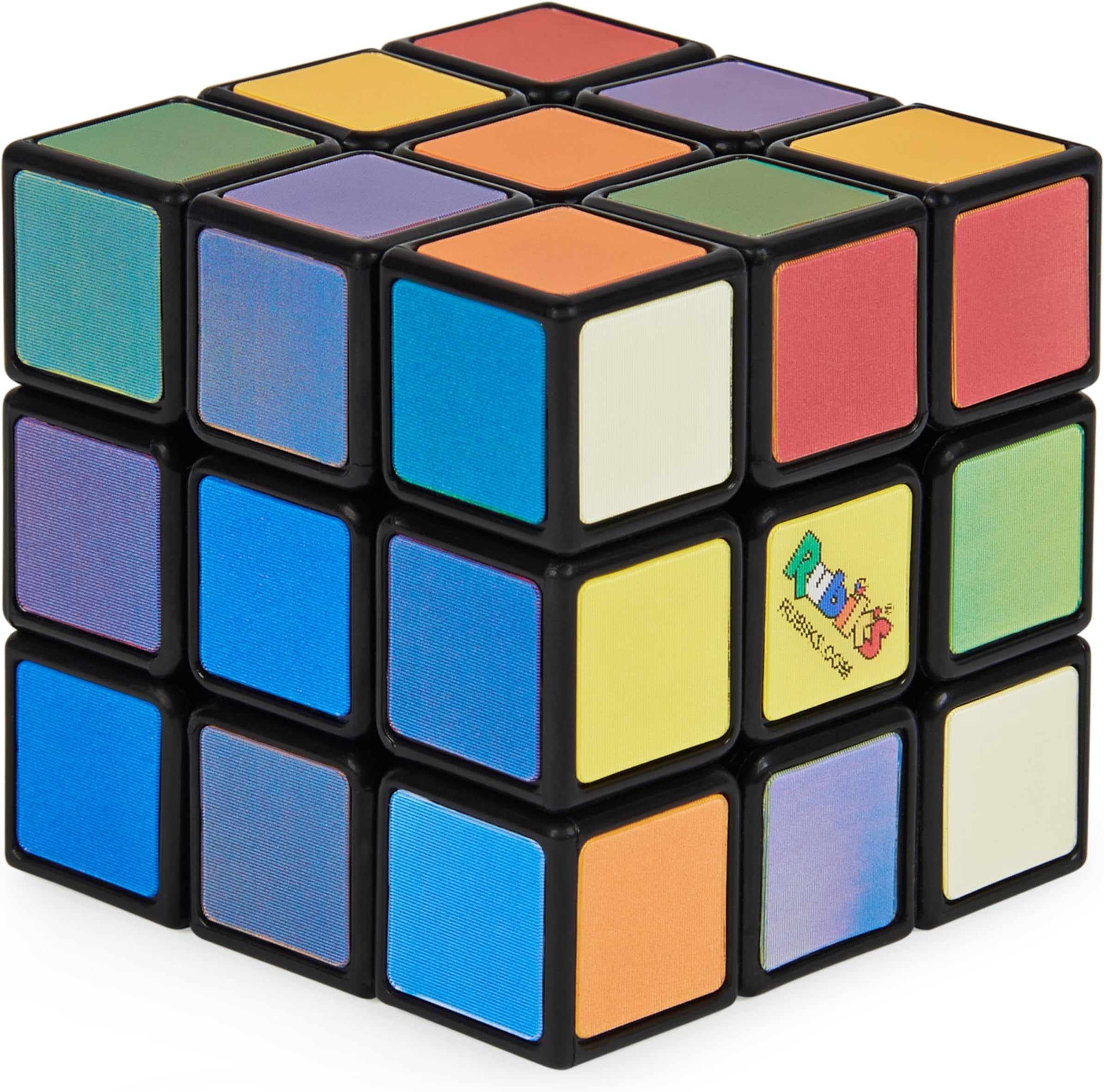 Rubik’s Cube, Impossible Cube, Advanced Color-Matching Puzzle, The Original Problem-Solving Brain Teaser Cube, Classic Color-Matching Puzzle, Fidget Toy, Sensory Puzzle for Ages 8 & Up