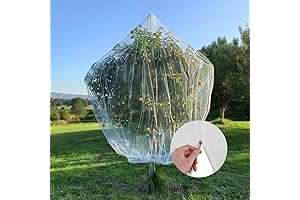 Extra Fine Mesh Cicada Netting for Fruit Trees - 2 PCS 6ft...