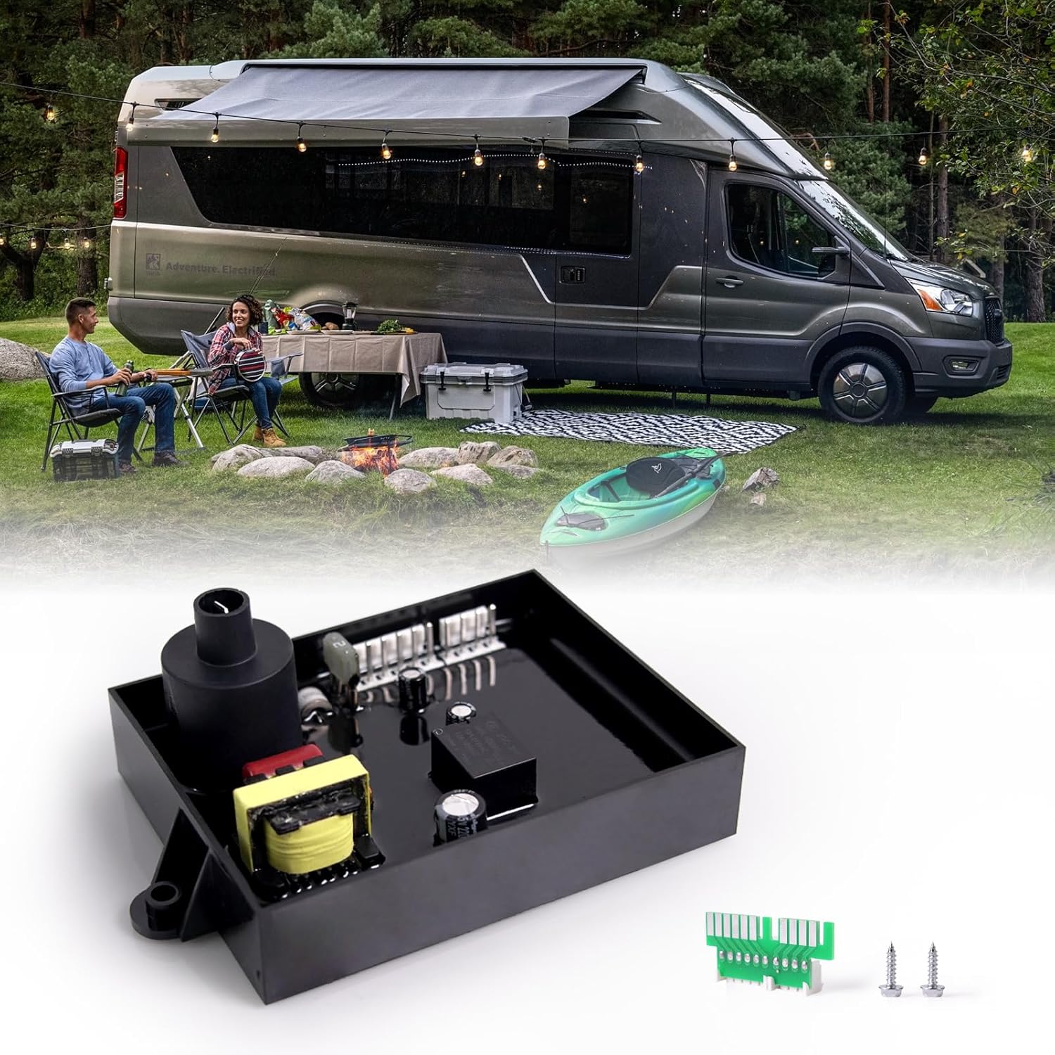 93305 91226 RV Water Heater PC Ignition Circuit Control Board Compatible with Atwood 91365 91346 93851 Water Heater Models GCH6A-10E GC6AA-10E LP ignition & electrical components