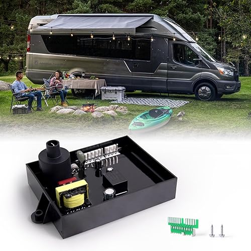 VORGENS 93305 RV Calentador de agua PC Placa de control de circuito de encendido compatible con Atwood 91365 91346 93851 Calentador de agua Modelos