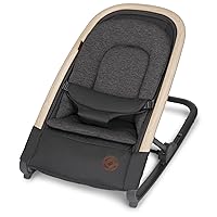 Vista 1 de Maxi-Cosi Kori - Asiento mecedor de bebé 2 en 1 para bebés, silla mecedora de bebé, portátil para bebés, grafito clásico