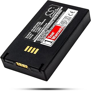 3.7V Battery Replacement for VARTA EasyPack 2000 EZPack XL VKB66380712099 Poliflex 750, TSL 2128 2128P 1153 Wearable 1128 UHF RFID Reader, 11CP53562-2 56456-702-099 1128-00-BA-2000