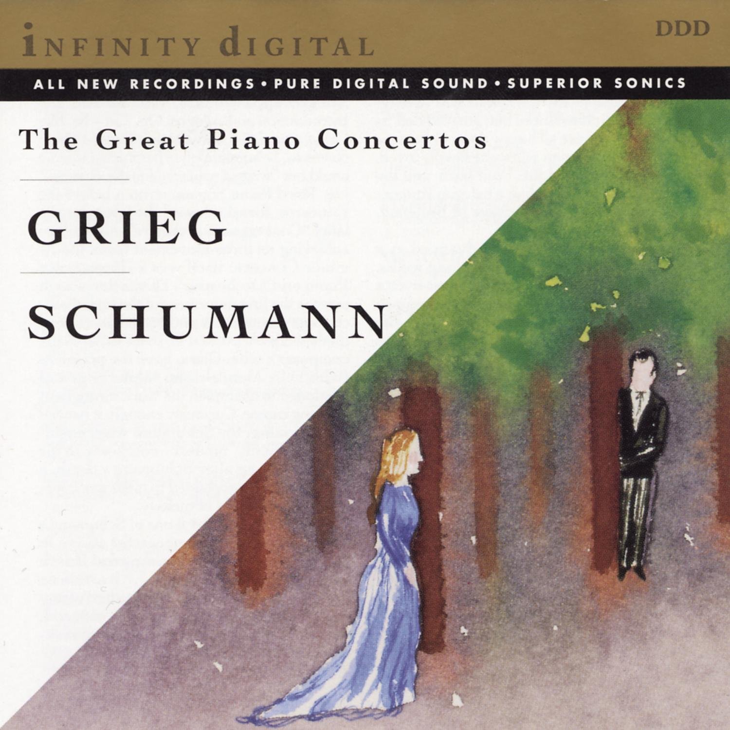 Grieg, Schumann: The Great Piano Concertos [Audio CD] Grieg / Schumann; Grieg/Schumann; Urjash /Pno//Min /Pno/; Titov/St Petersburg New Phil; Urjash /Min and Various Artists