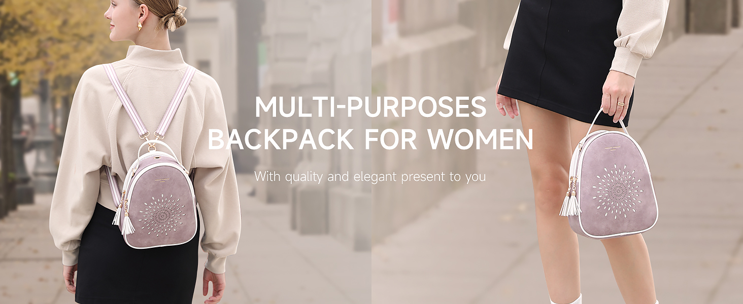 Amazon.com: APHISON Small Backpack Purse for Women Cute Mini 