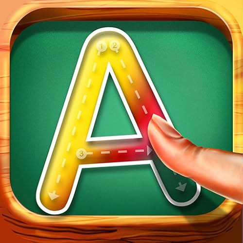 Preschool Alphabet School: Trace Letters & Words