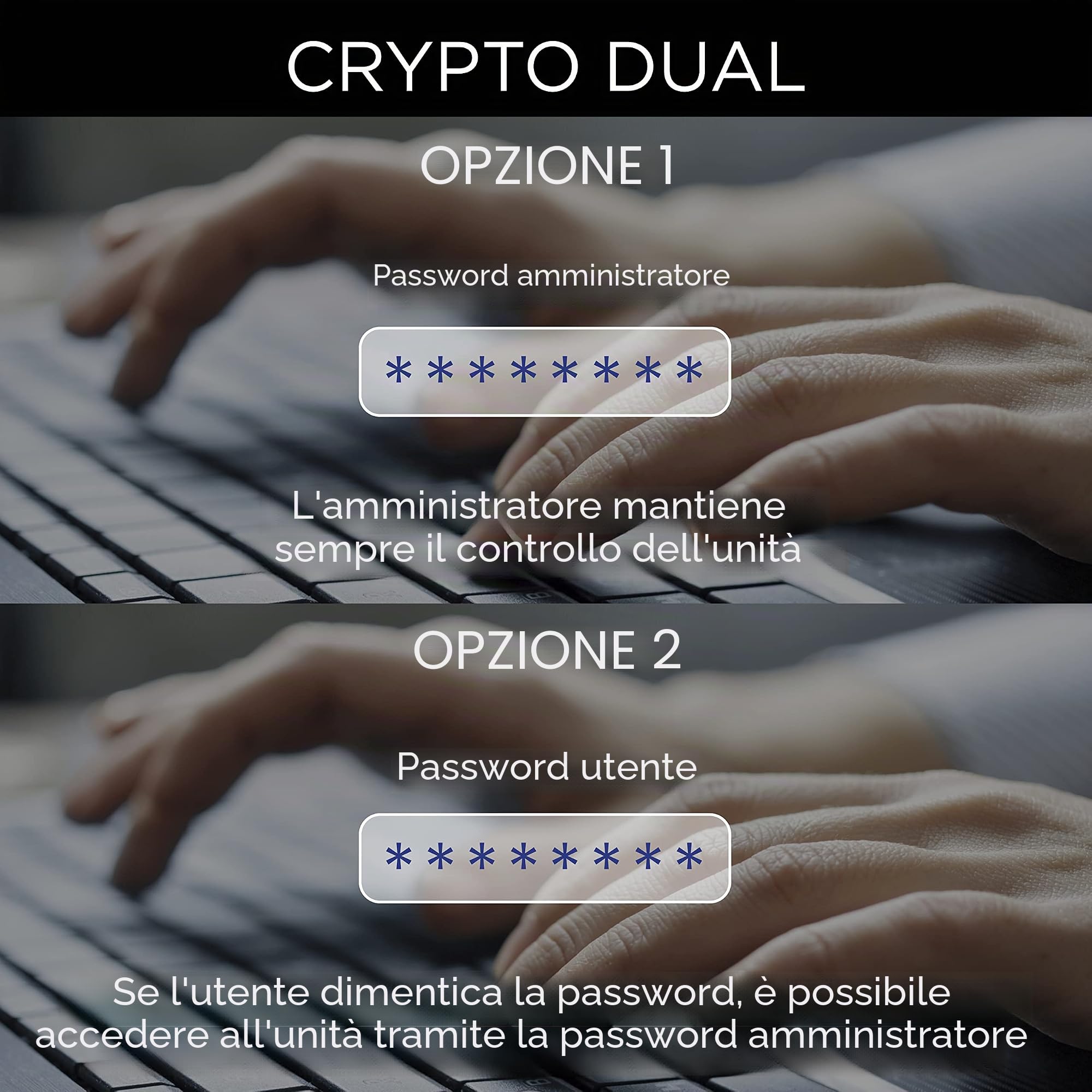 Integral INFD16GCRYDL3.0140-2 Crypto Dual FIPS 140-2 - Chiavetta USB 3.0 da 16 GB con crittografia hardware AES a 256 bit