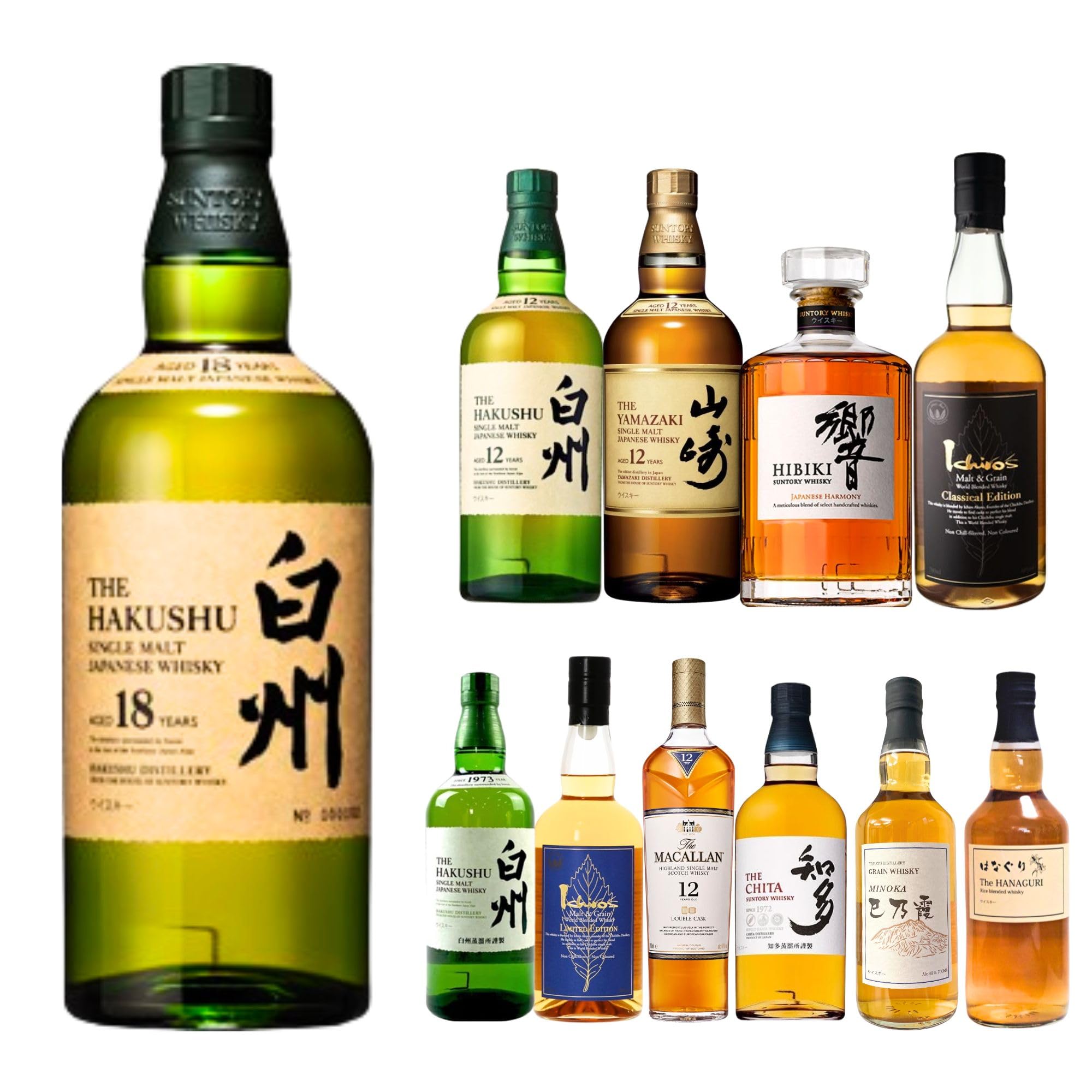 【専用】ウイスキーおまとめ買い 楽天市場】ウイスキーガチャ 第186回 響 山崎 白州 知多 くじ 122口