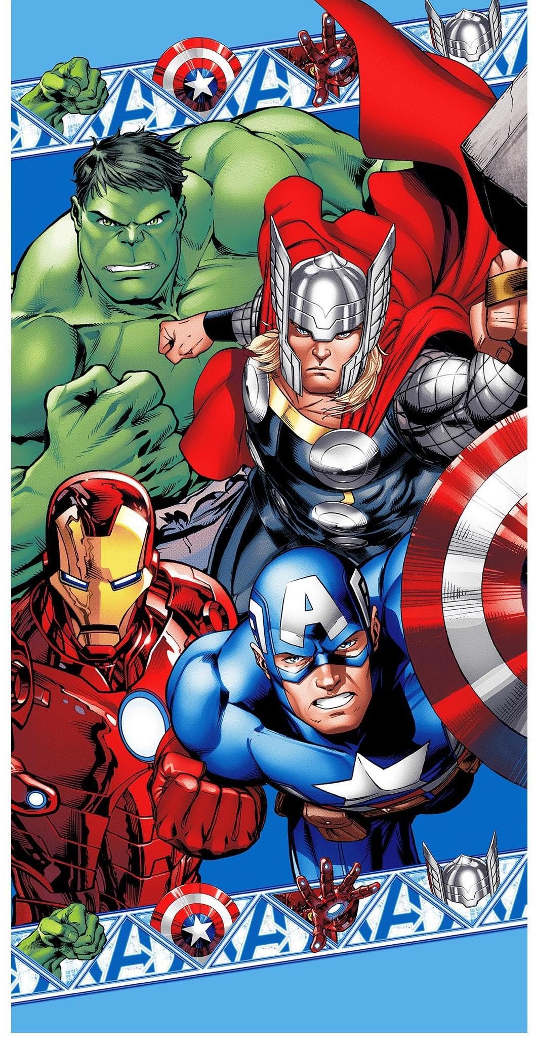 Sunny Textile Marvel Avengers Beach Towel 2. 70 x 140 cm, 190959