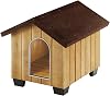 Ferplast Domus Wooden Roofed Kennel Large 81x102x78 Cm