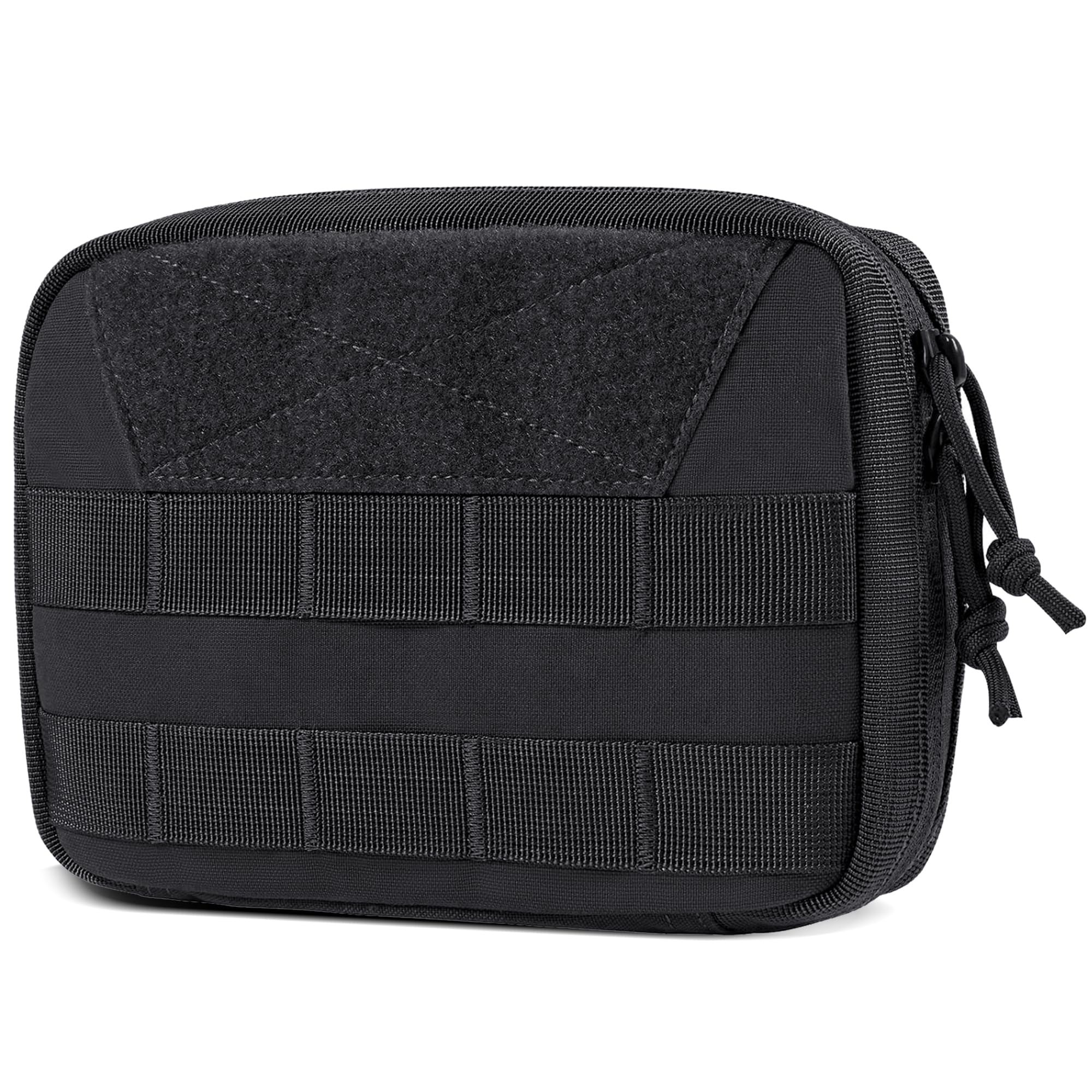 OneTigris Molle EDC Bag, 500D Nylon Military Tool Bag Tactical Accessory Bag for Gadget Utility Outdoor, Sports, Hiking,Black-Basic Version
