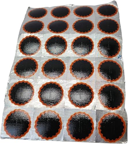 Miniatura 3 de Rema Tip Top Parche de tubo No. 1, 225 unidades de parches de vulcanización redondos de 1-12 pulgadas para reparación de tubos interiores de