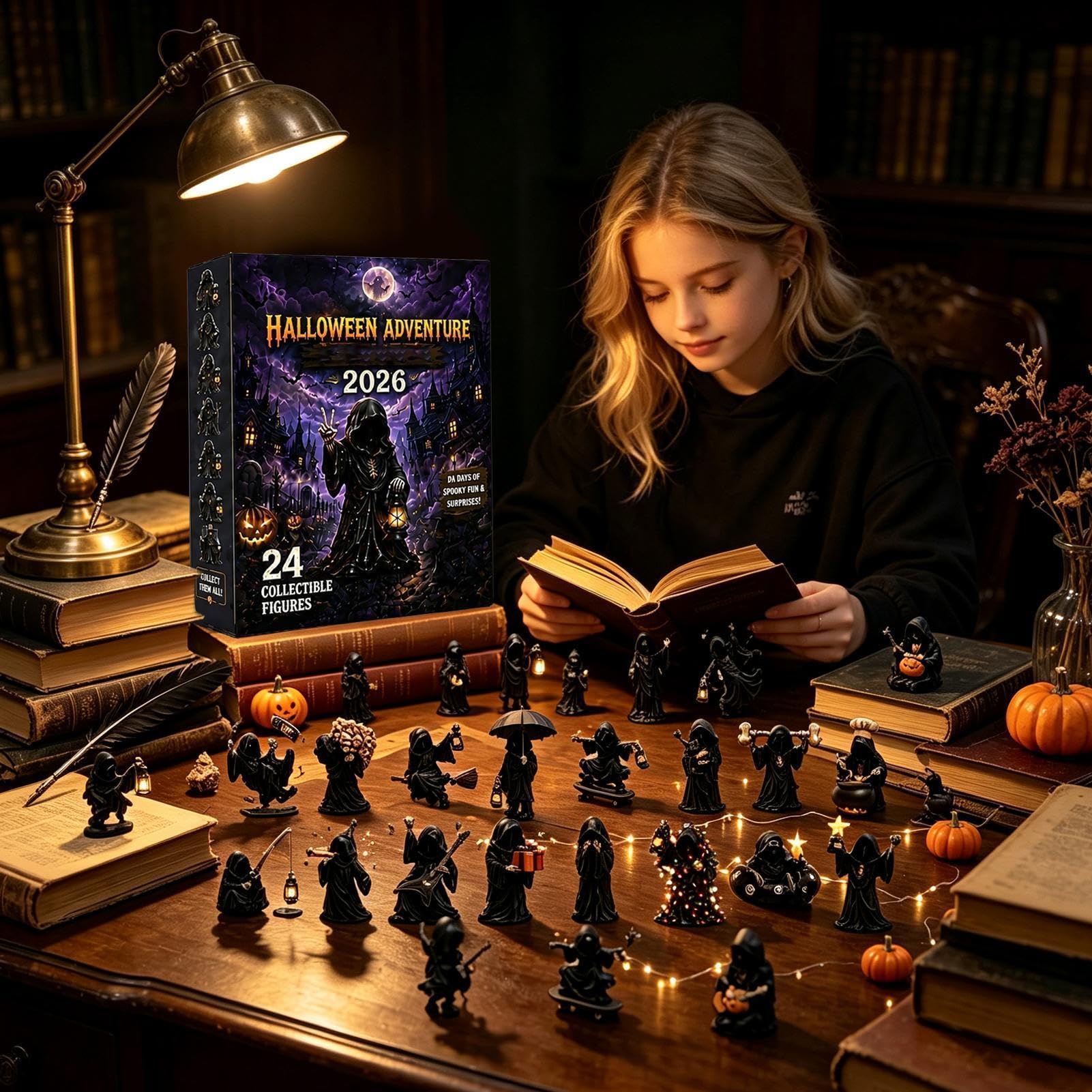 Halloween Countdown Kalender Sammelbares Erinnerungsstück als