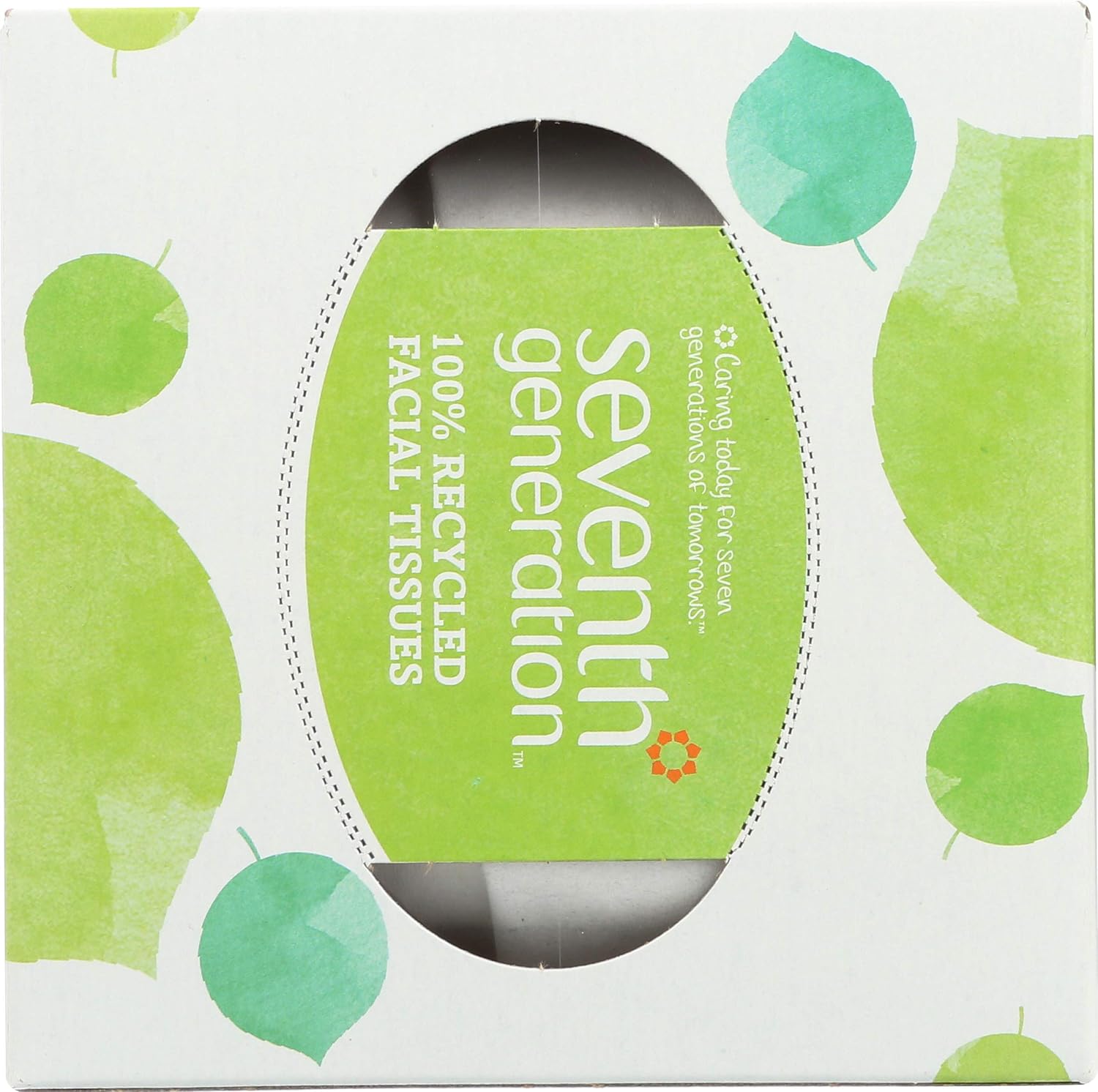 Seventh Generation Facial Tissue Cube, White, 2-ply, 85 Count