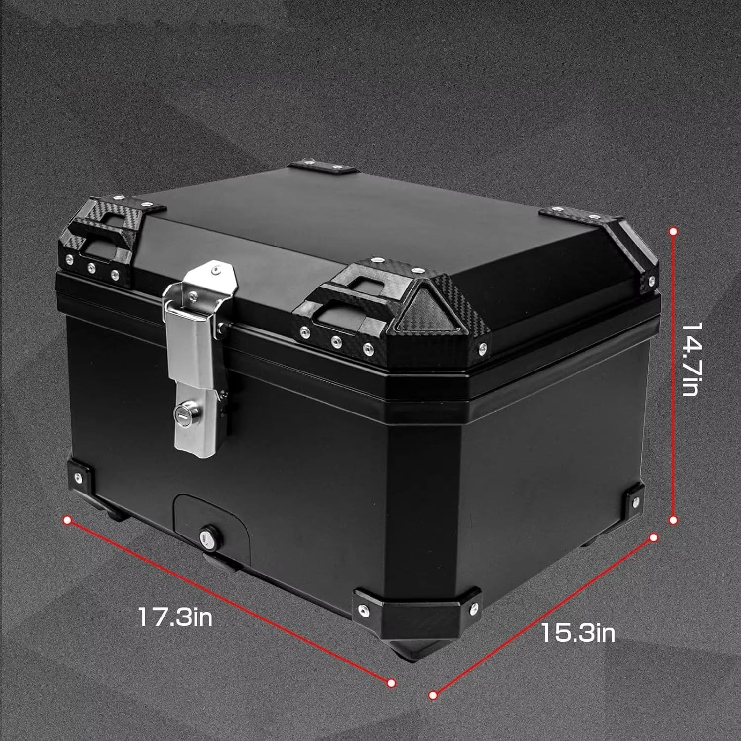 Baúl Moto Maleta Para Motocicleta Case Baúl Moto