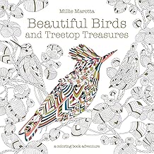 Beautiful Birds and Treetop Treasures (A Millie Marotta Adult Coloring Book)