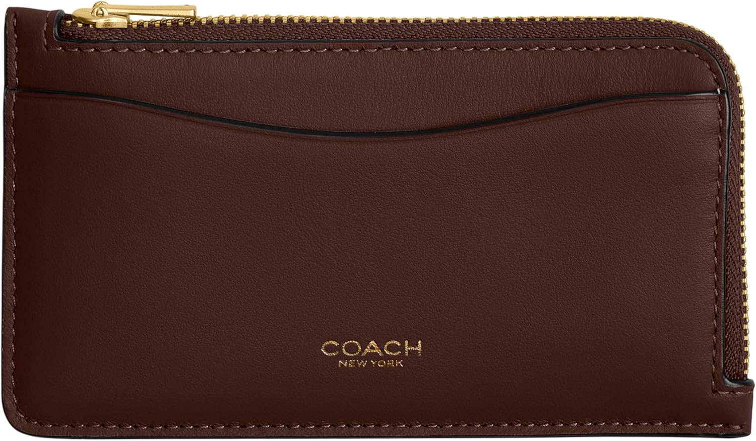 COACH New York Zip Card Case