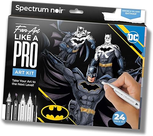 Miniatura 6 de Spectrum Noir Kits de arte de DC para ventilador profesional (Harley Quinn)